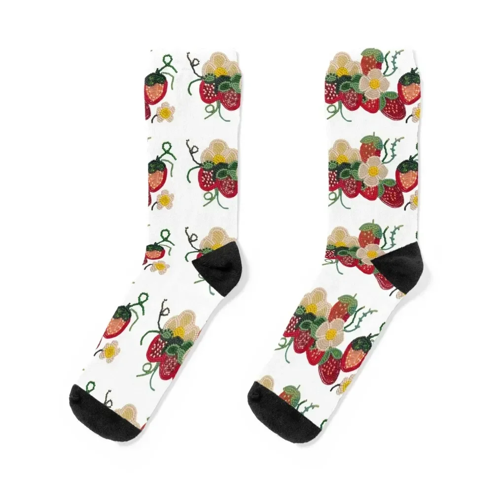 Strawberry Socks kids new year Socks Men's Women's