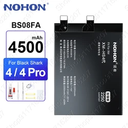 NOHON BS08FA 4500mAh Battery for Black Shark 4 4S Pro Phone Batteries for BlackShark 5 5Pro BS10FA Bateria High Quality