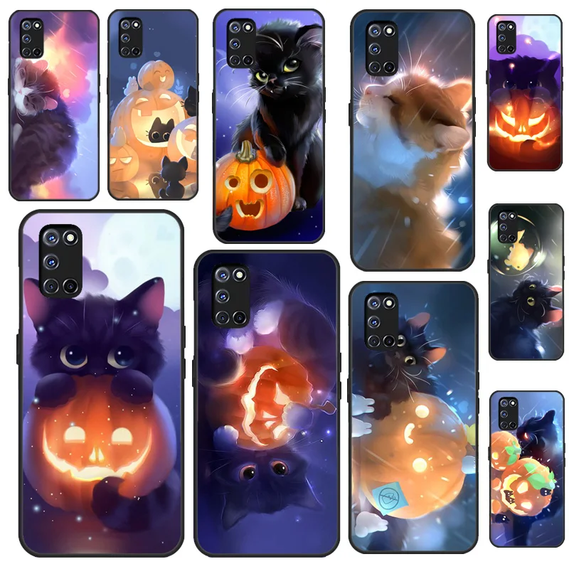 Cute Cat Pumpkin Ha… - image