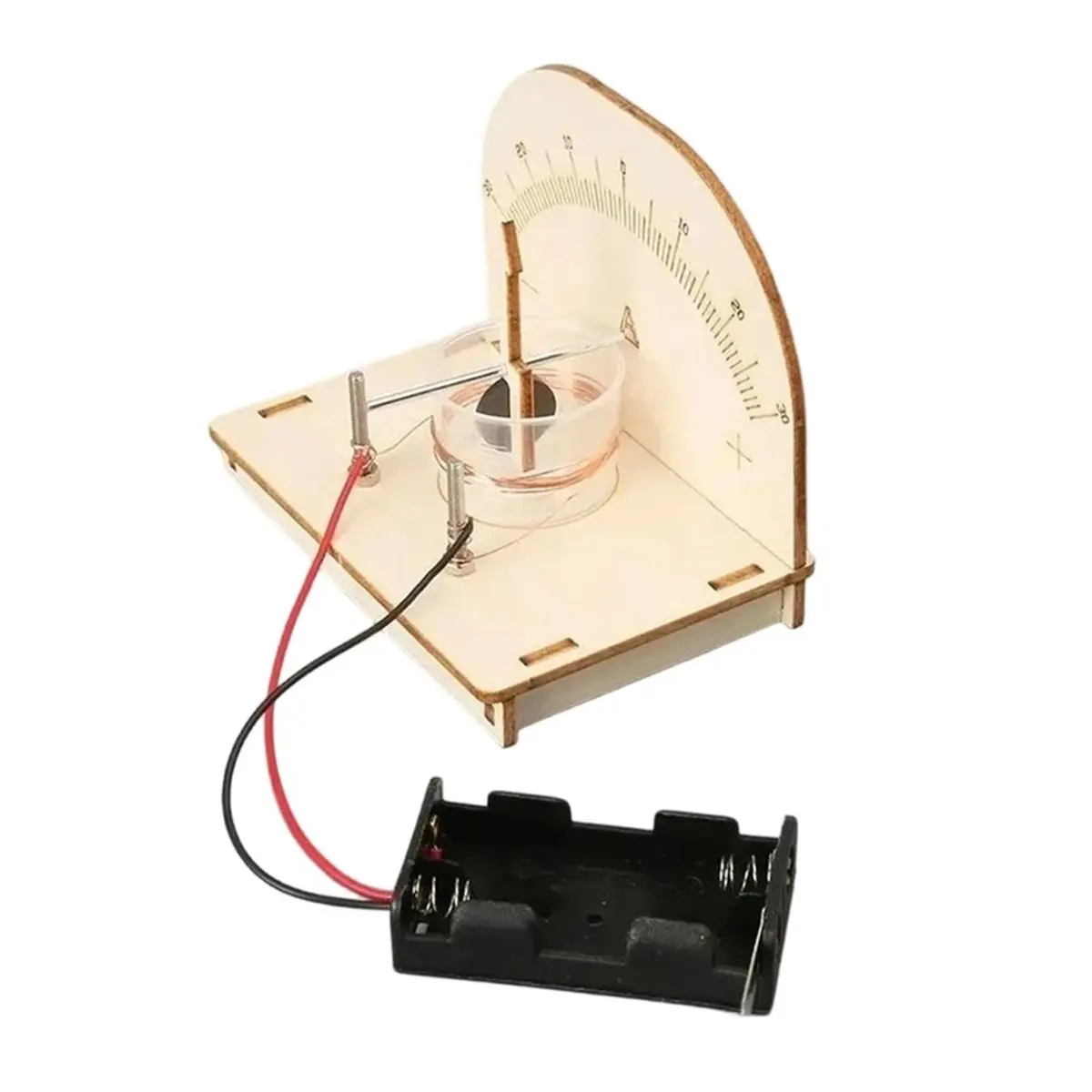 DT38 Amperemeter Model Kids Science Funny Technology Physics Kit Educational Toys for Children Learning