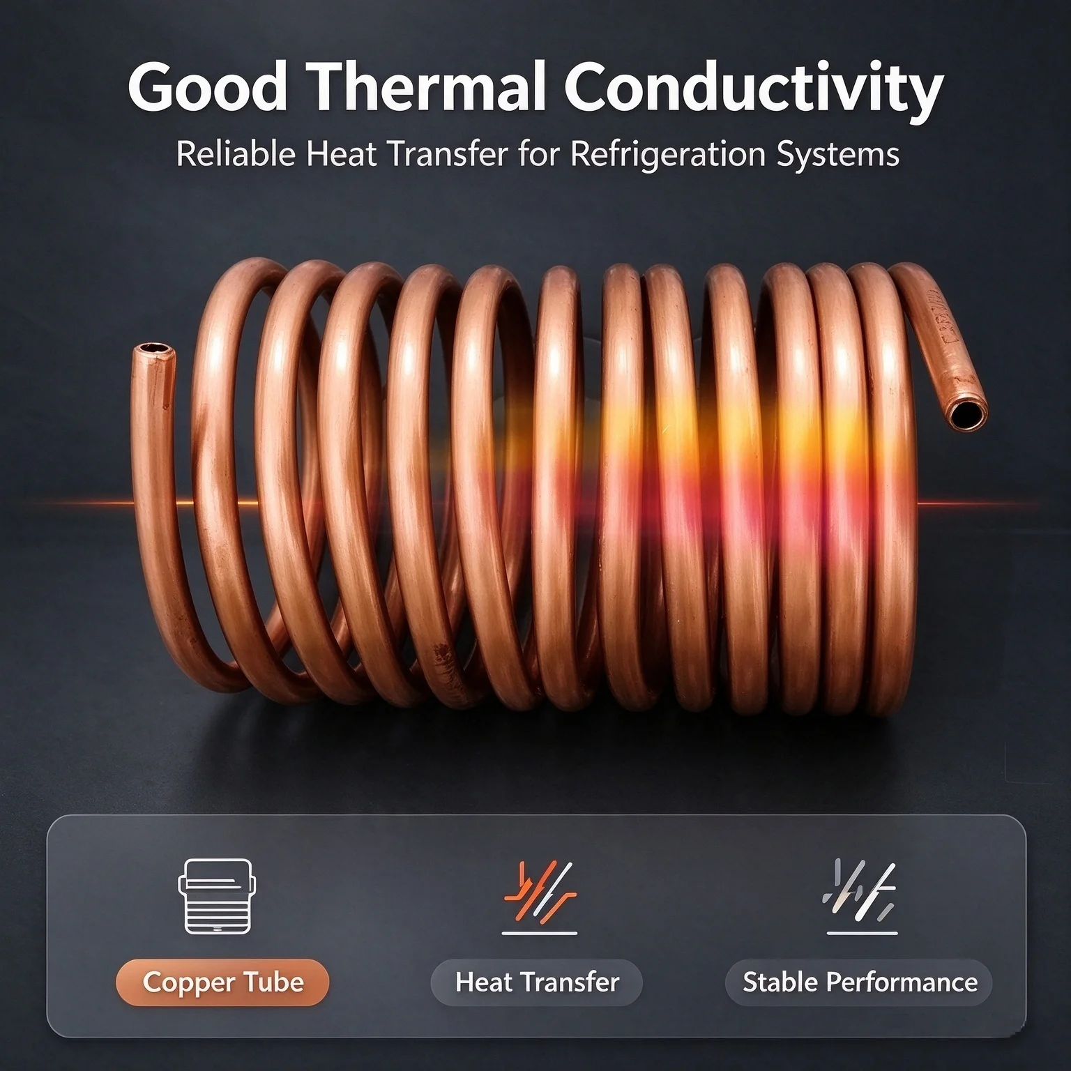 1Meter Soft Copper Tube Coil OD 2/3/4/5/6/8/9/10/12/14/16/19/22/25mm 99.9%Pure Coppers Wire Pipe Air Cooling DIY