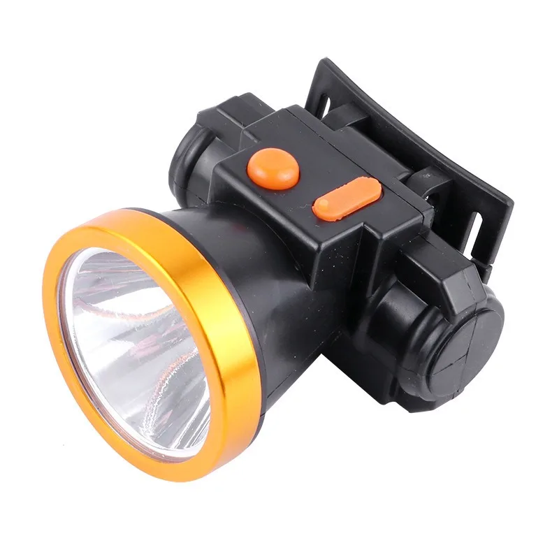 LED Headlight Long Battery Life Strong Light Super Bright Outdoor Head-mounted Household Mini Flashlight Riding Headlights