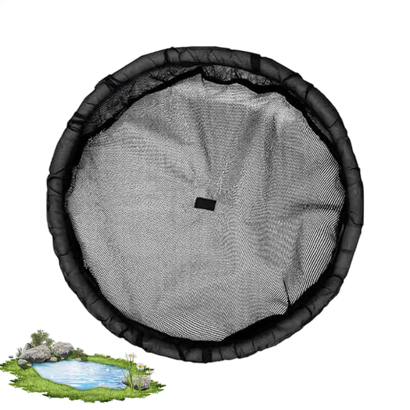 Floating Flora Fish Barrier Floating Island Plant Protector Round Fish Barrier Pond Protection Net For Floating Plants