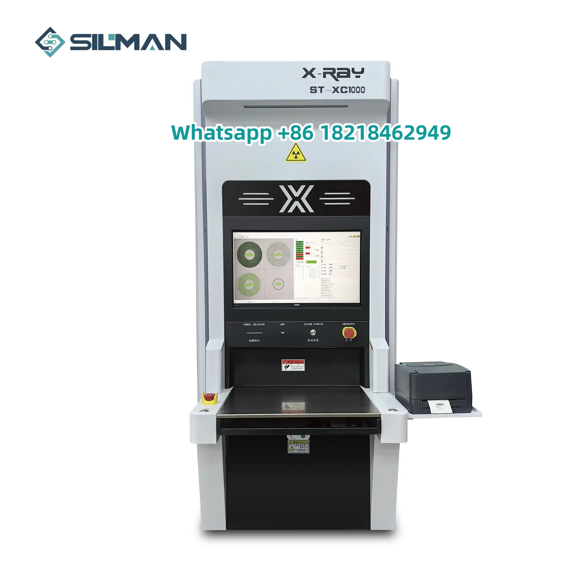 Silman XC1000 SMD Automatic X-Ray Reel Counter Machine X-RAY Intelligent Electronic Component Counting Machine