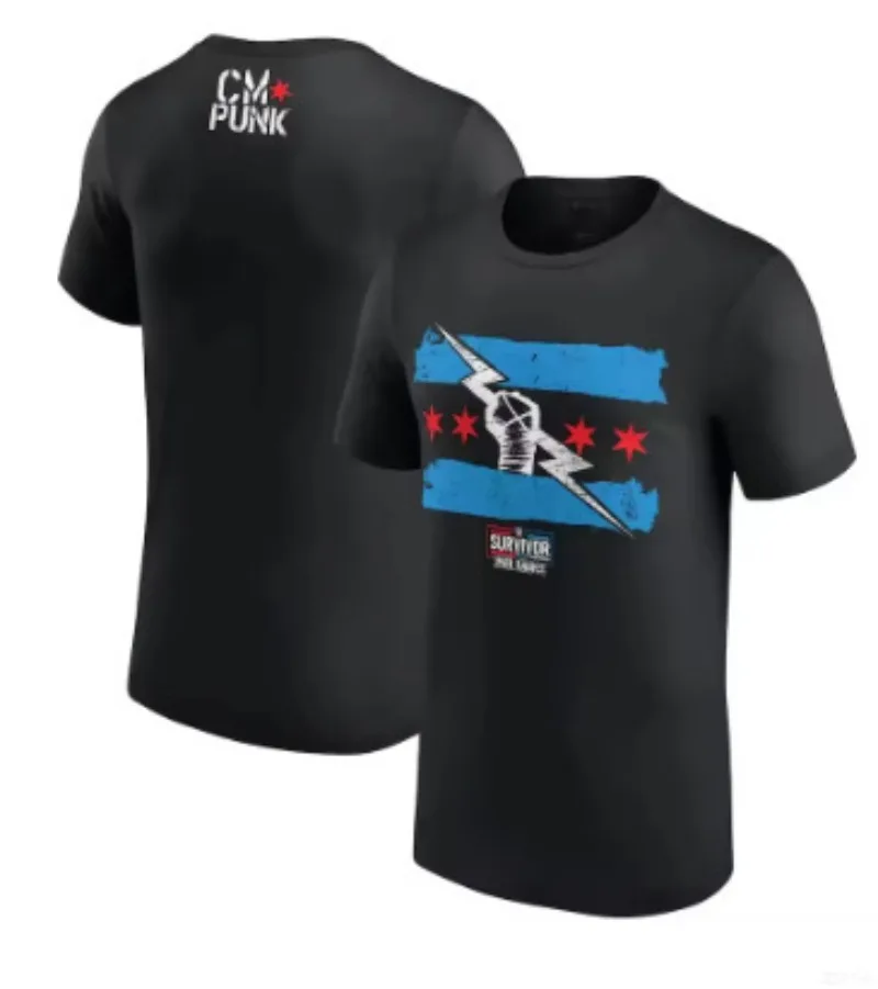 

2025 New Anime 3D Printed T-shirt Fashion Trend Round Neck Quick Drying Sports Short Sleeved Printed Short Sleeved Shirt