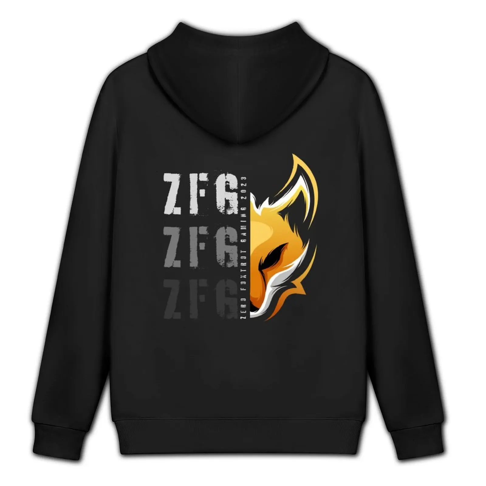 ZFG 2023 - هوديي برتقالي يرتدي الرجال ملابس أنيمي ملابس الذكور الرجال قميص العرق مجموعة رجالي هوديس