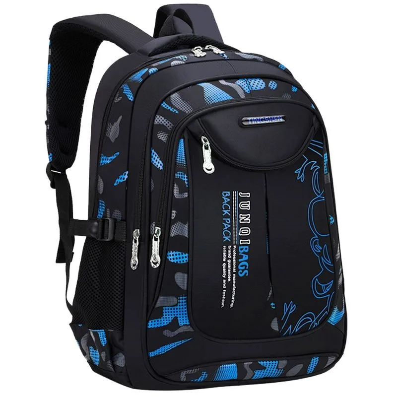 Mochila escolar primária masculina, mochila infantil impermeável para redução de carga, grande capacidade, nova, 2024