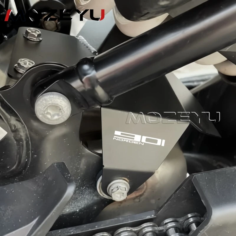 

Shock Heat Shield For Husqvarna Norden901 2022-2025 2026 790 ADV 890 Adventure R Norden 901 Expedition Exhaust Pipe Protection