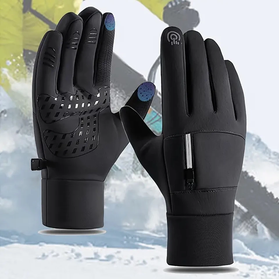 AliExpress GTUBIKE Winter Men's Women Gloves Windproof Waterproof Touch Screen Warm Gloves Outdoor Sports Cycling Running Skiing Gloves