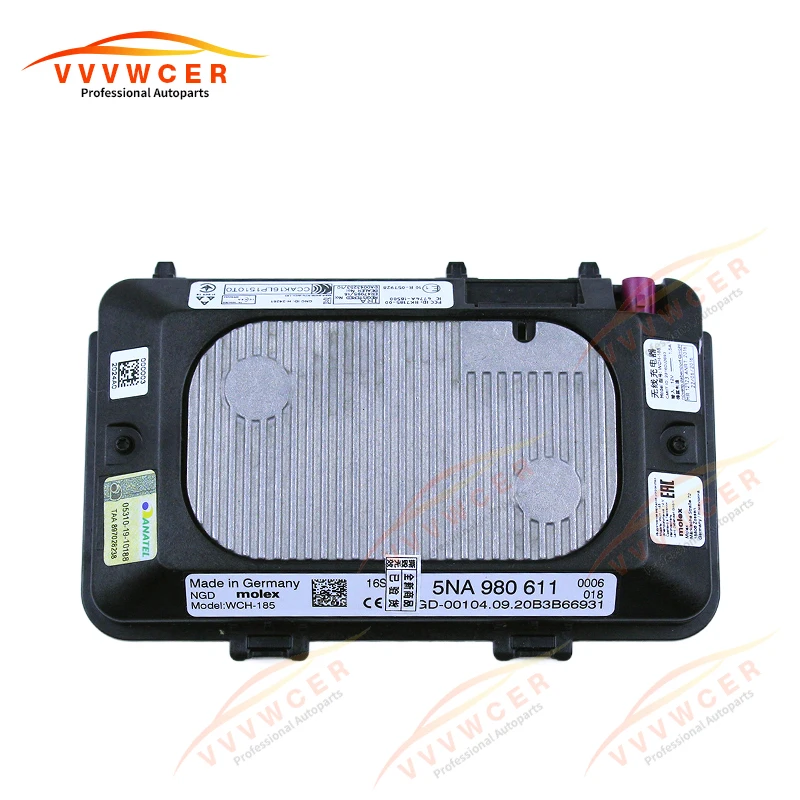 Original For VW Volkswagen Golf 7 7.5 Tiguan L PASSAT B8 Wireless Charger Module 5NA 980 611 B 5NA980611