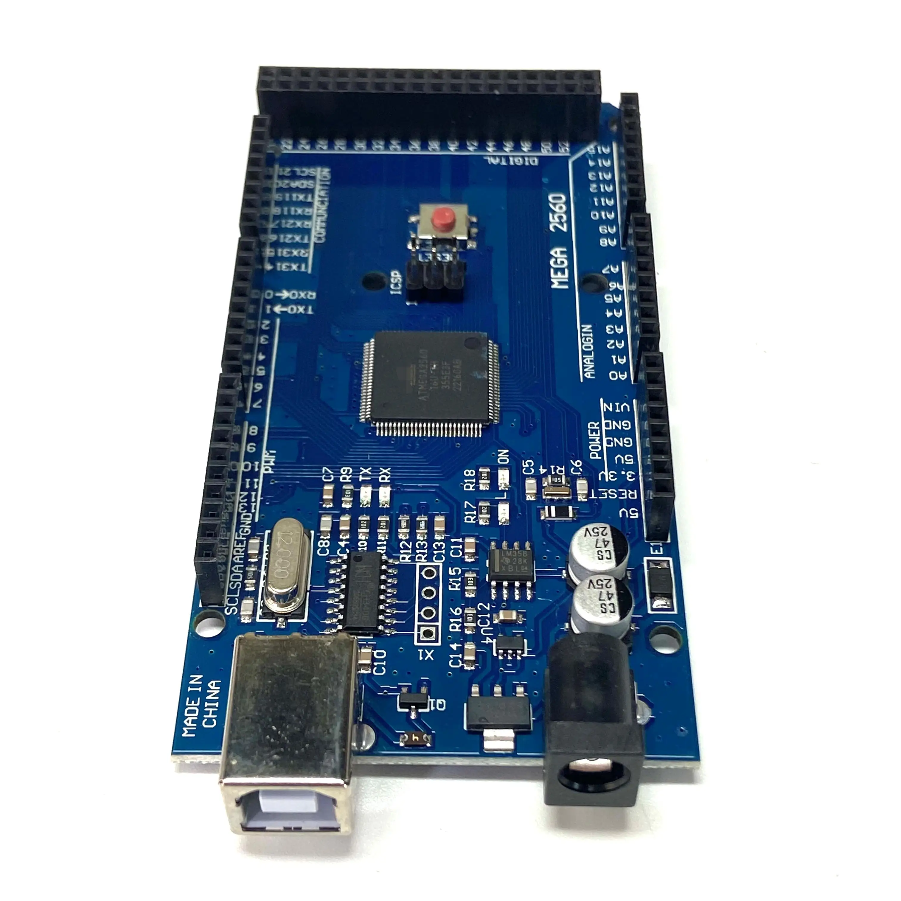 Open Source Development Board com cabo de dados MEGA2560 Improvement, CH340G