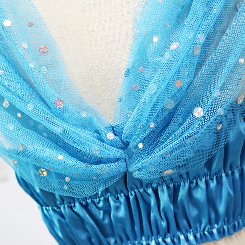 Lampada di Aladino Costume Cosplay Jasmine Princ loween Abiti per spettacoli teatrali Manzhenxin Donne etniche tradizionali cinesi...