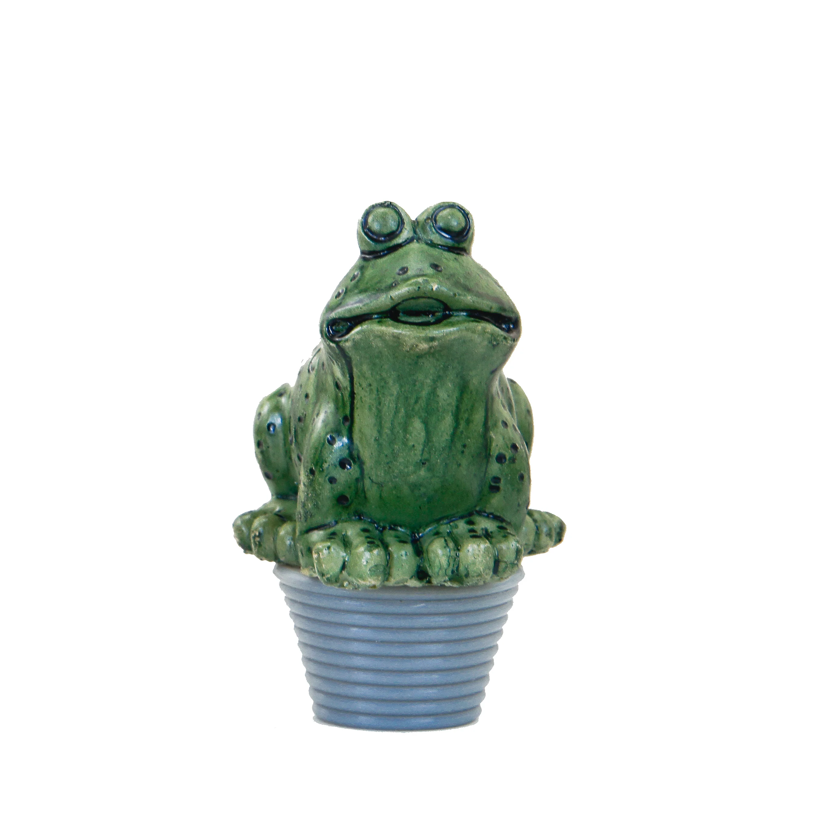 

Cute Frog Bathtub Washbasin Stopper for bathroom kitchen Decorations grey Silicone resin material