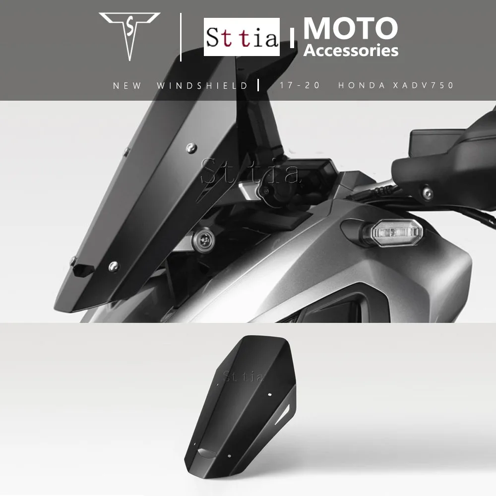 

2023 2024 Motorcycle Accessories Windshield Front Windscreen Deflector Cover For Honda X-ADV X ADV 750 XADV750 2017 - 2019 2020