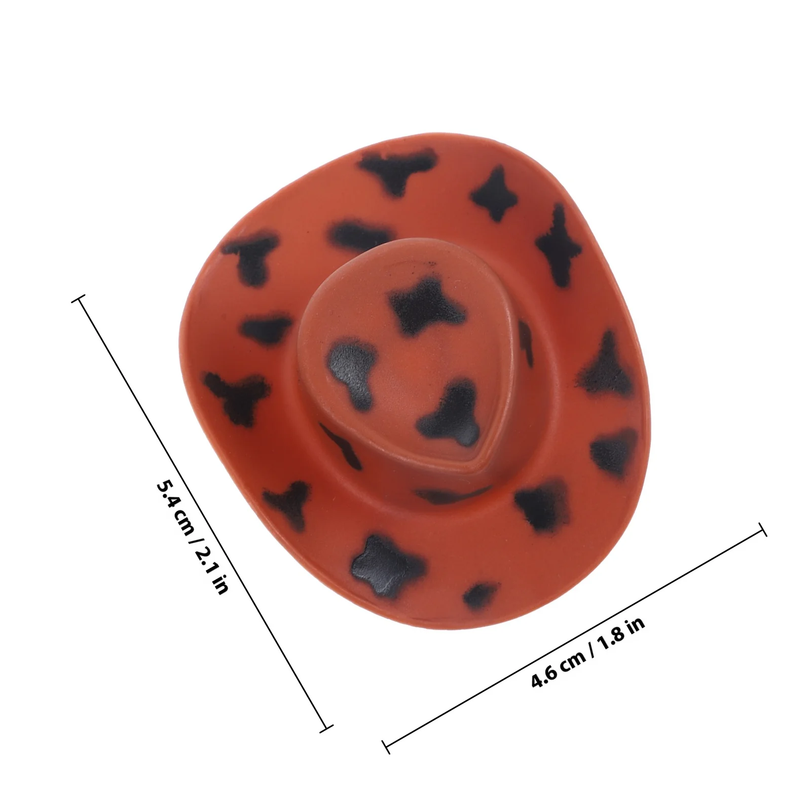 Chapeaux de Cowboy miniatures, 10 pièces, Mini chapeau de Cowgirl occidental, décor pour bricolage, fournitures de fête, petit chapeau, ornement, Mini chapeaux pour l'artisanat