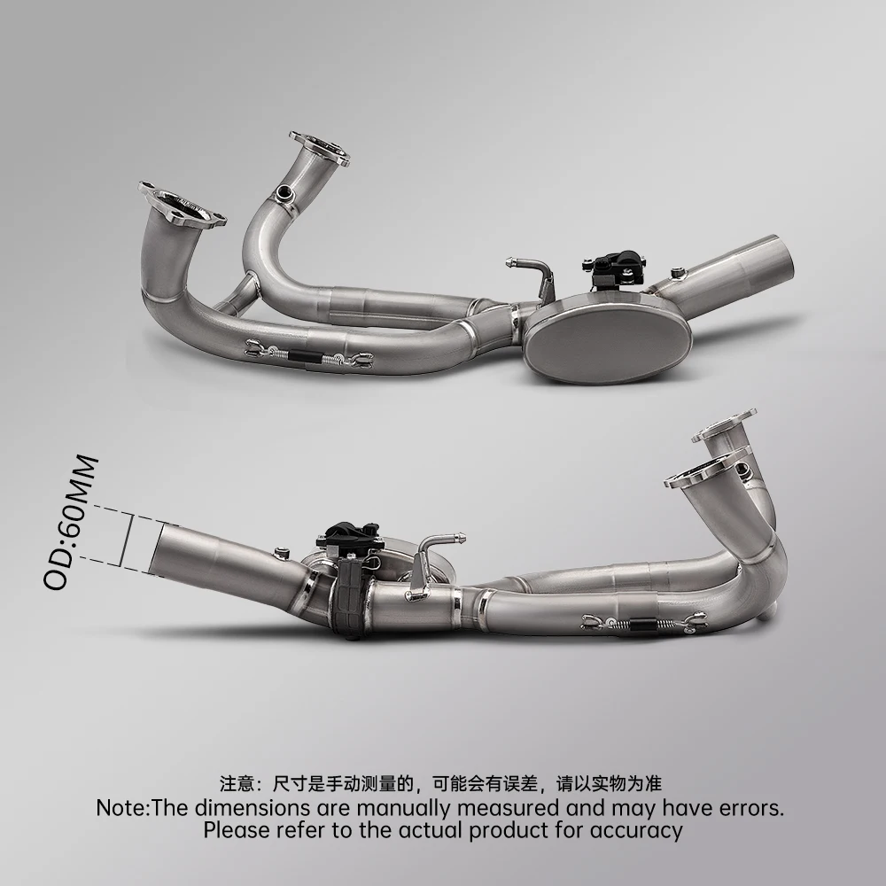 

Для R1250R R1250RS R1250RT R1250GS ADVENTURE выхлопная труба мотоцикла, тяговый клапан, передняя соединительная труба, оригинальный глушитель