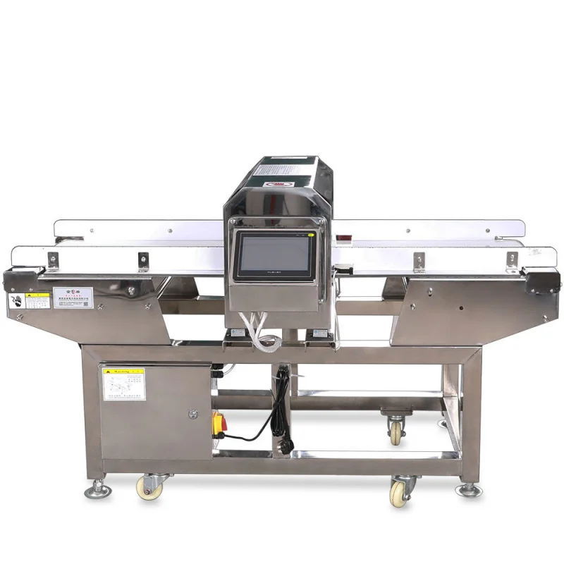 Industrial Food Metal Detector for Aluminum Foil Package Foreign Inspection Conveyor