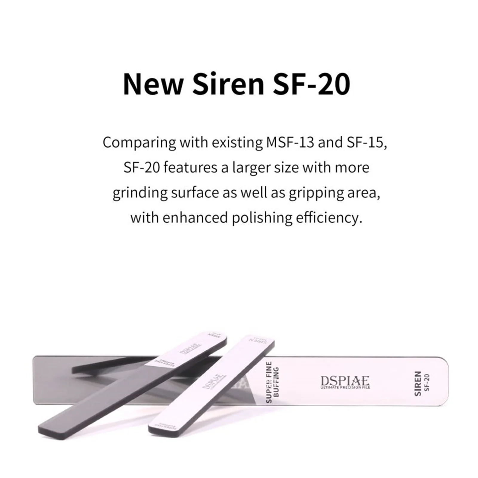 Imagem -05 - Dspiae Ultimate Precision File Model Assembly Tool Siren Military Making Hobby Acessório Sf20 Sf15 Msf-13