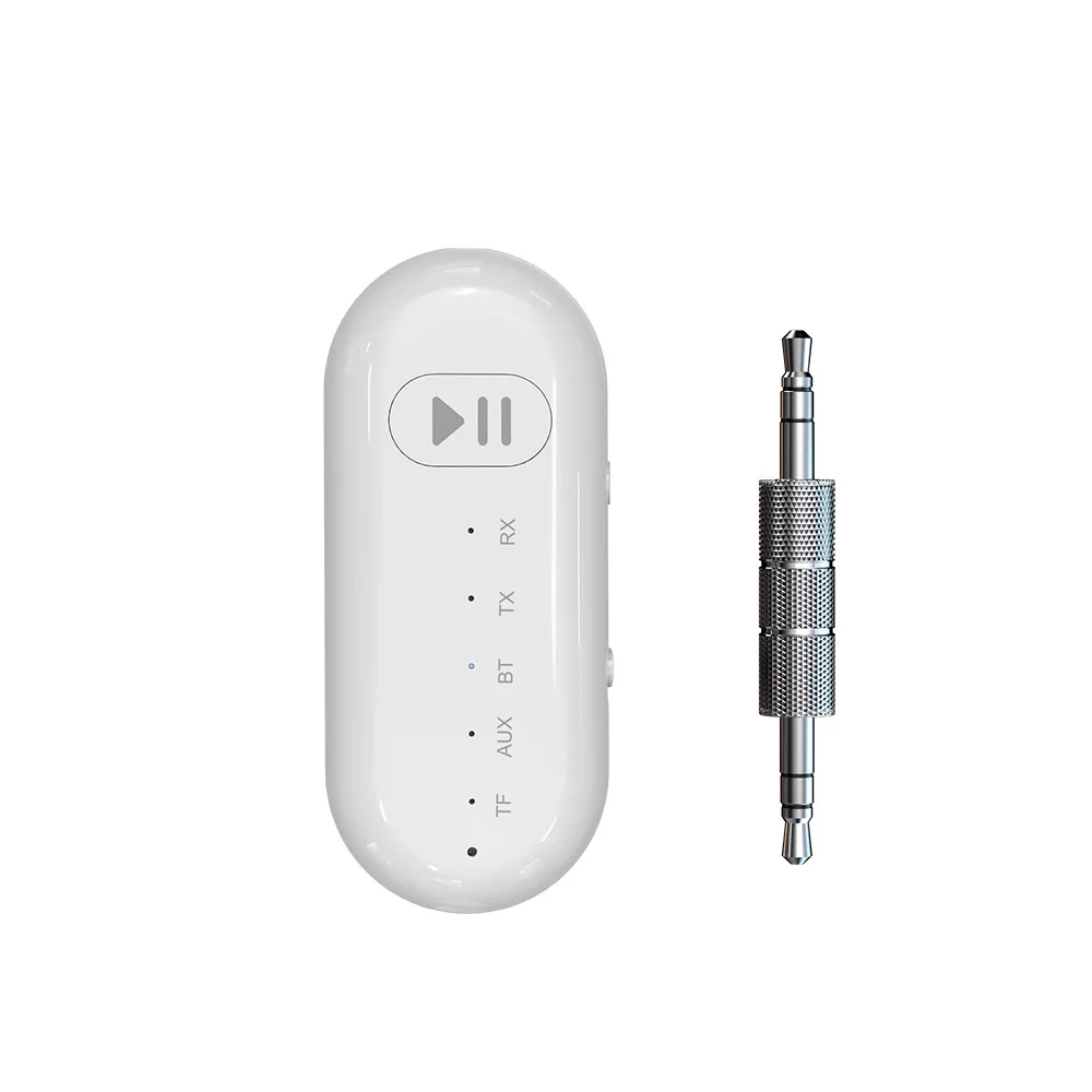 Récepteur Audio Bluetooth pour voiture, Version GR05-LED, téléphone mains libres, transmetteur Audio sans fil pour télévision domestique