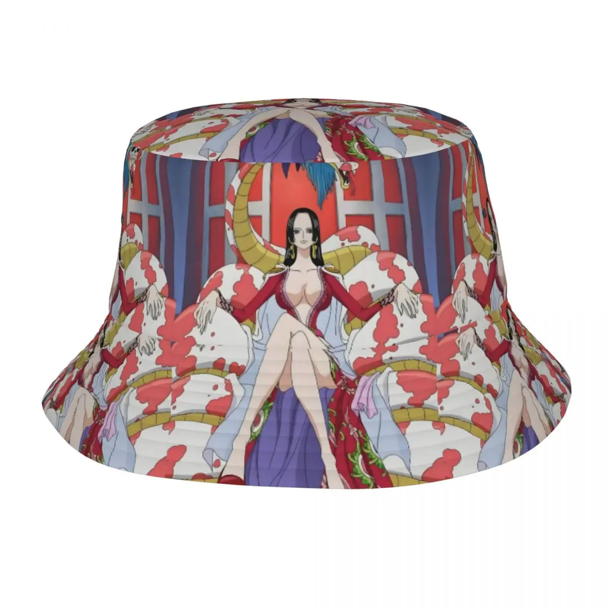 

Custom Unisex B-Boaes H-Hancockes Snake Bucket Hat for Women Men Printed Empress Summer Beach Sun Empress Fisherman Cap