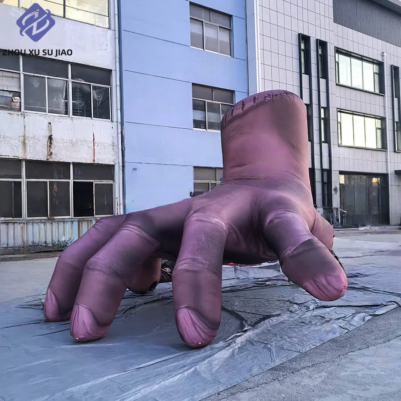 Modelos infláveis de dedo de publicidade, adereços decorativos gigantes infláveis realistas de Halloween