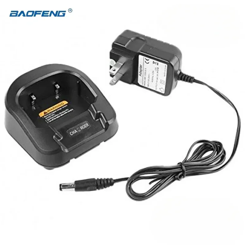 Baofeng UV82 Battery Charger LED CH-8 for Baofeng Walkie Talkie UV82 Plus UV-82HX UV-82HP UV-82L Two Way Radio Accessories US/EU