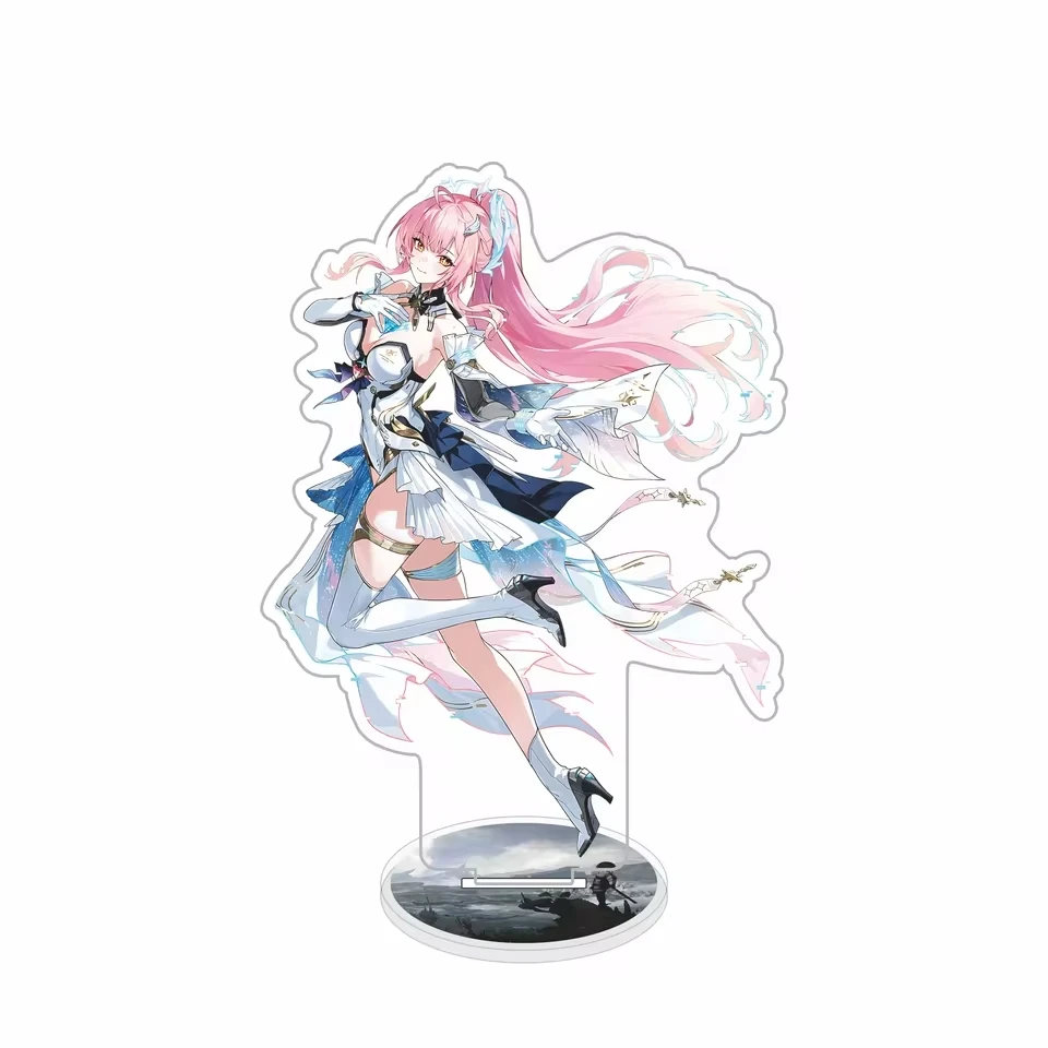 Game Wuthering Waves Acrylic keychain Stand Model Galbrena MORNYE LYNAE IUNO  JINHSI CHANGLI Figure Cosplay Display Gifts