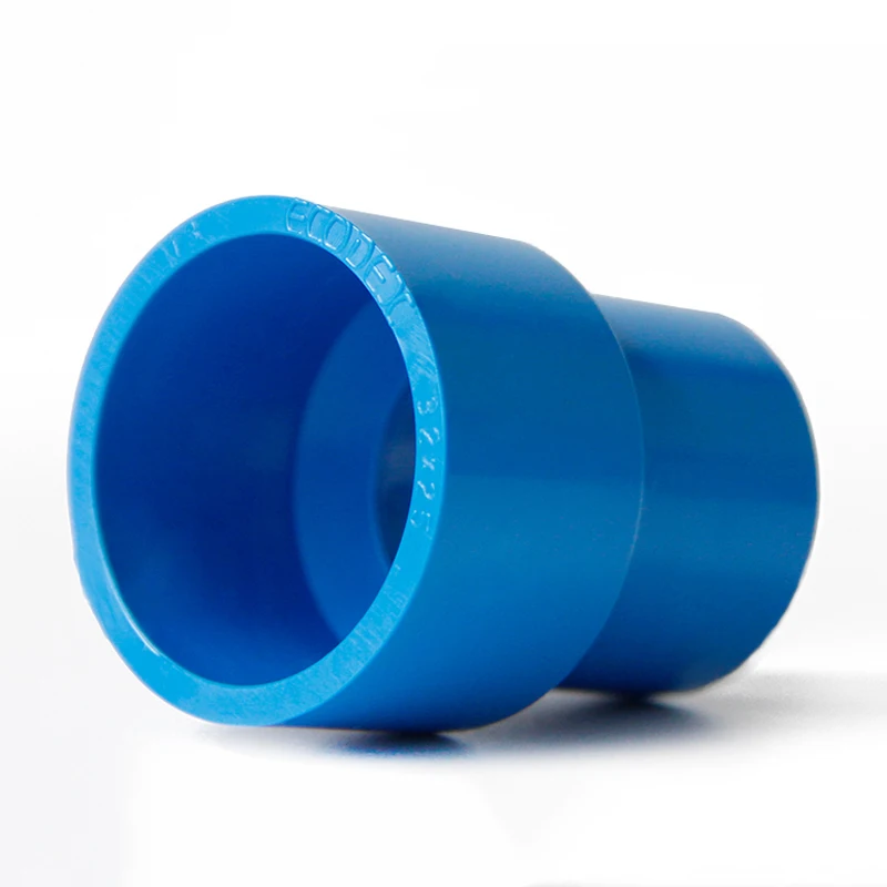 20/25/32/40/50/63/75/90mm Blue PVC Straight Reducing Connector Water Pipe Garden Irrigation Water Tube Jointor Aquarium Adapter