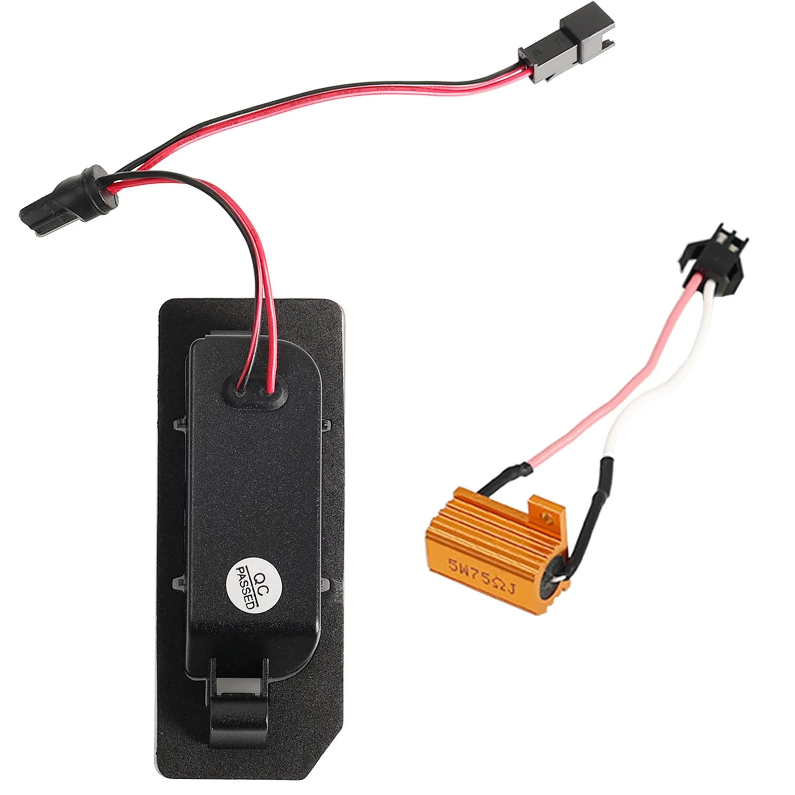 For Mitsubishi Outlander Sport ASX RVR 2011-2017 License Plate Light Assembly Plug and Play Housing Lamp Replacement