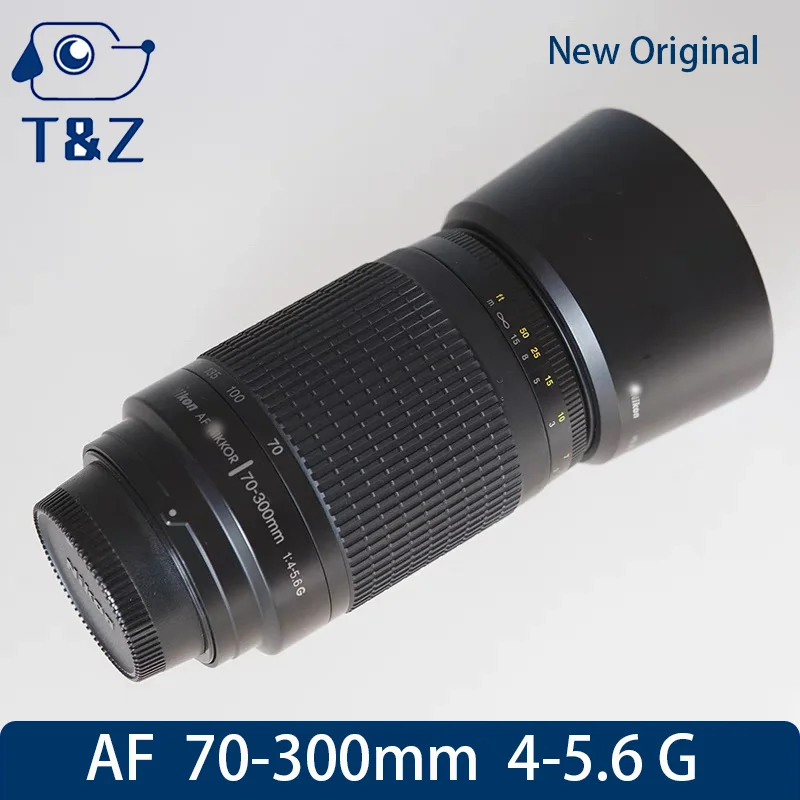 

98% New Original AF 70-300mm 4-5.6 D G Autophoto Lens For Nikon Camera F-mount AF70-300F4-5.6G Auto Mid-telephoto Zoom Lens