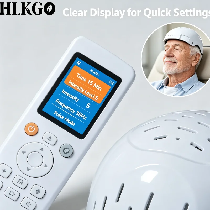 Professional 436 LEDs 1070nm NIR PBM Brain Therapy Helmet for Sleep Support Mood Balance Mental Health Home view 2