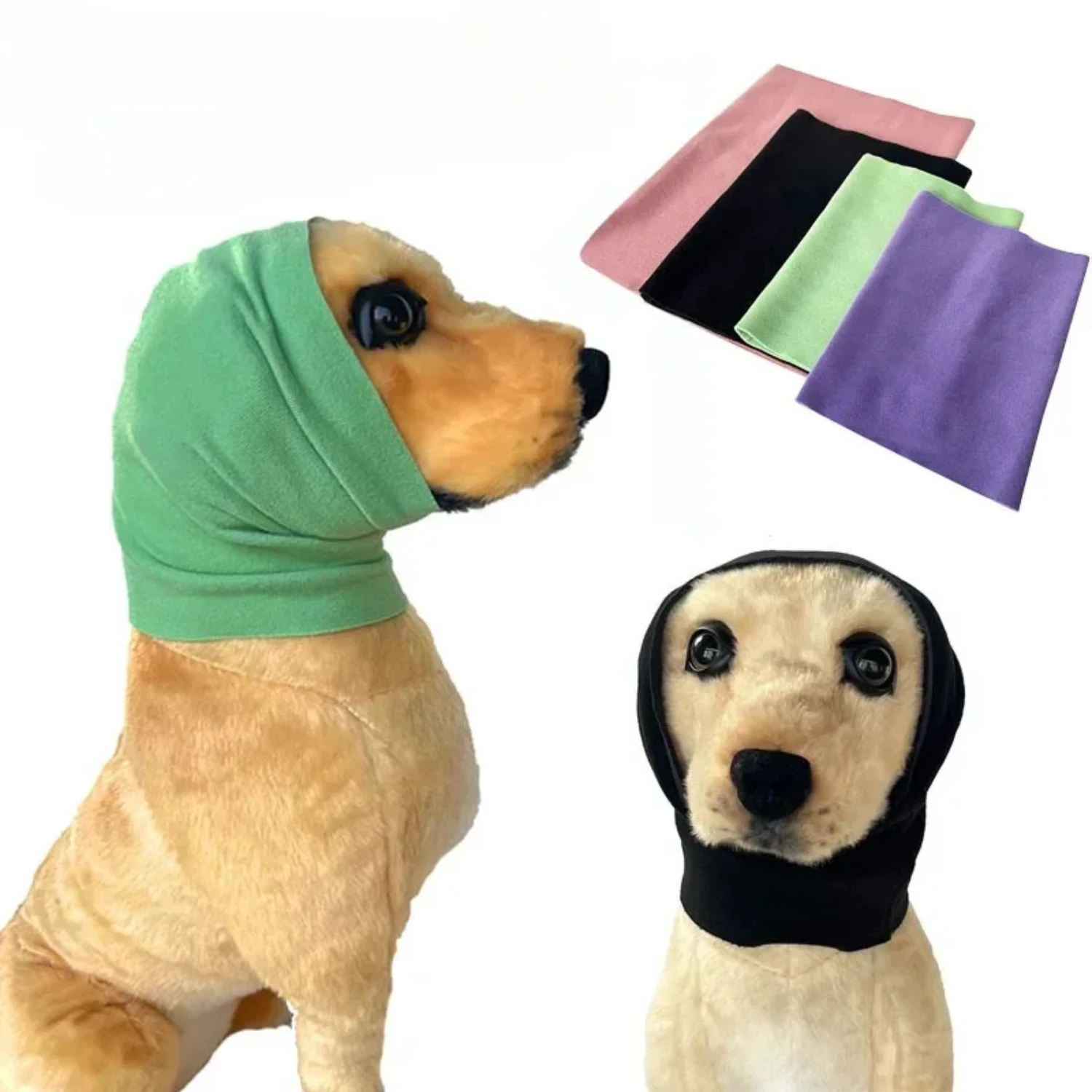 Warm and comfortable noise-proof turban for dogs and cats - Essential cozy winter ear care supplies for furry friends - Stylish