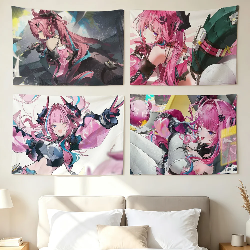 Game Arknights Endfield Yvonne Flag Wall Decorations Home Decor Suitable For Living Rooms Bedrooms Dormitories Parties Holidays