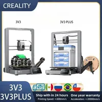 Creality Ender 3V3/PLUS 3D Printer Core XZ Motion 600mm/S Speed Auto Leveling 220*220*250mm AutoLeveling All-Metal Build Printer