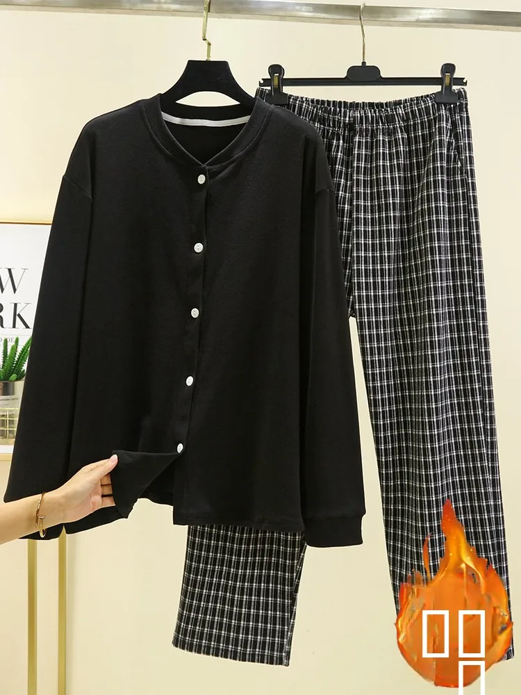 

Мужской зимний домашний костюм из двух предметов: удлиненная кофта и брюки на флисовой подкладке, большие размеры, для отдыха