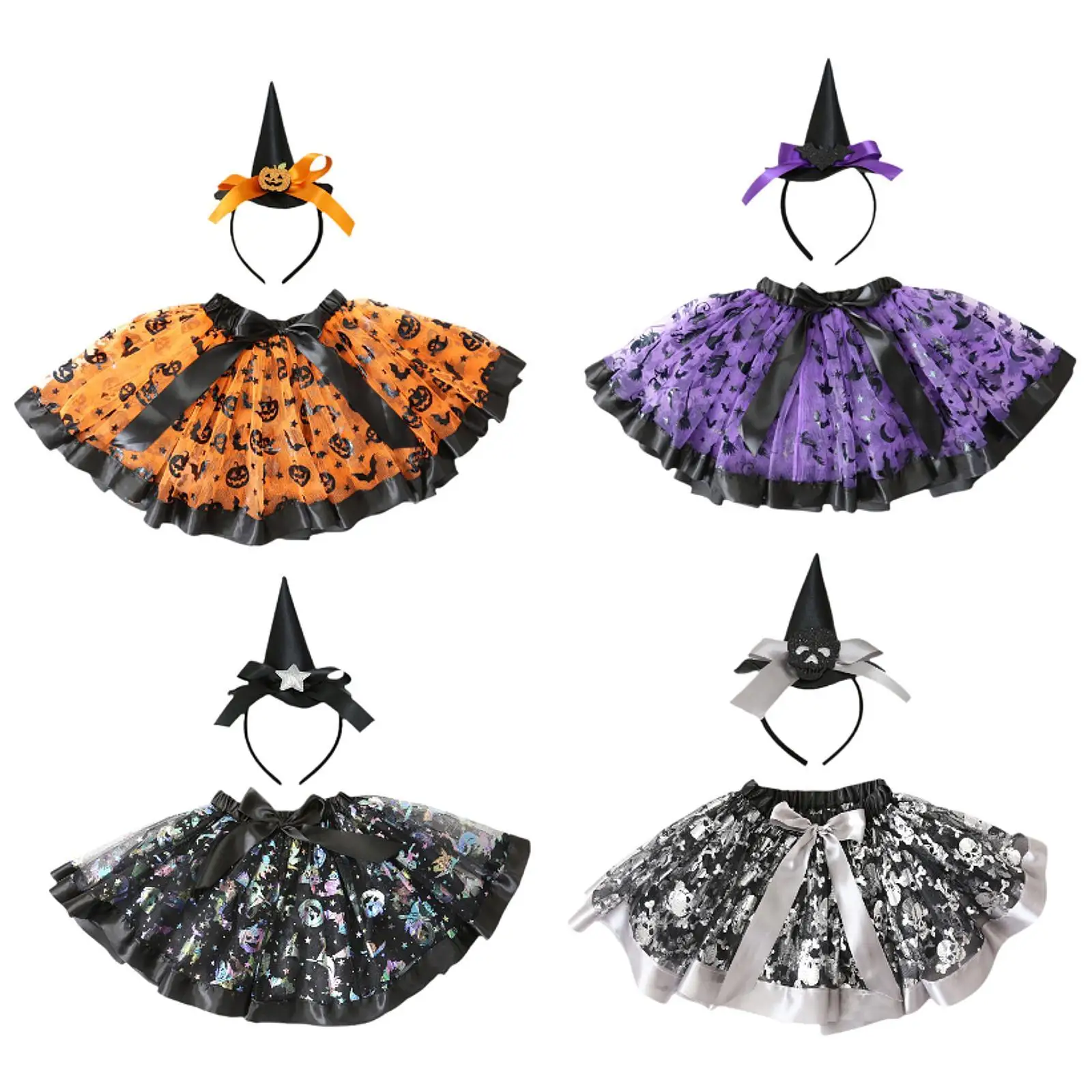 

Witch Costume Witch Tutu Dress for Stage Performance Party Prom Dresses