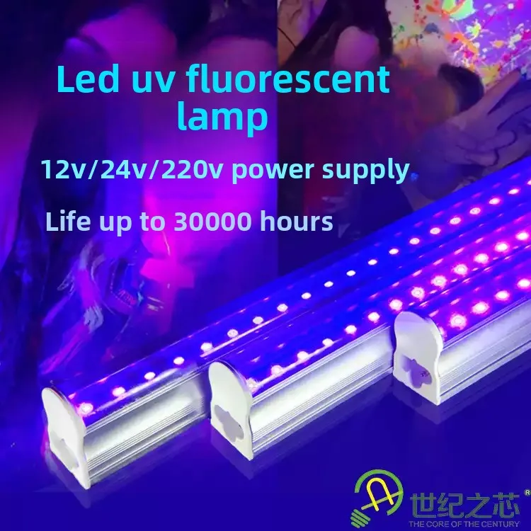 Deep Blue UV Reef Aquarium LED Light Bar 2ft‑5ft, Blue Plus Mode With Timer For Coral Reef Tank