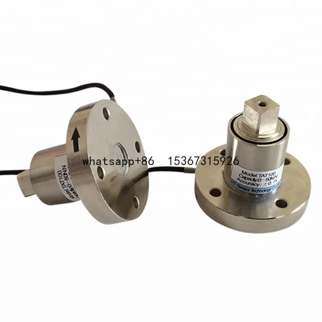 Futek micro Reaction Torque Force Sensors Transducers 0~5N.m 10N.m 20N.m flange-to-Square-Thru hole reaction Torque Sensor TAT10