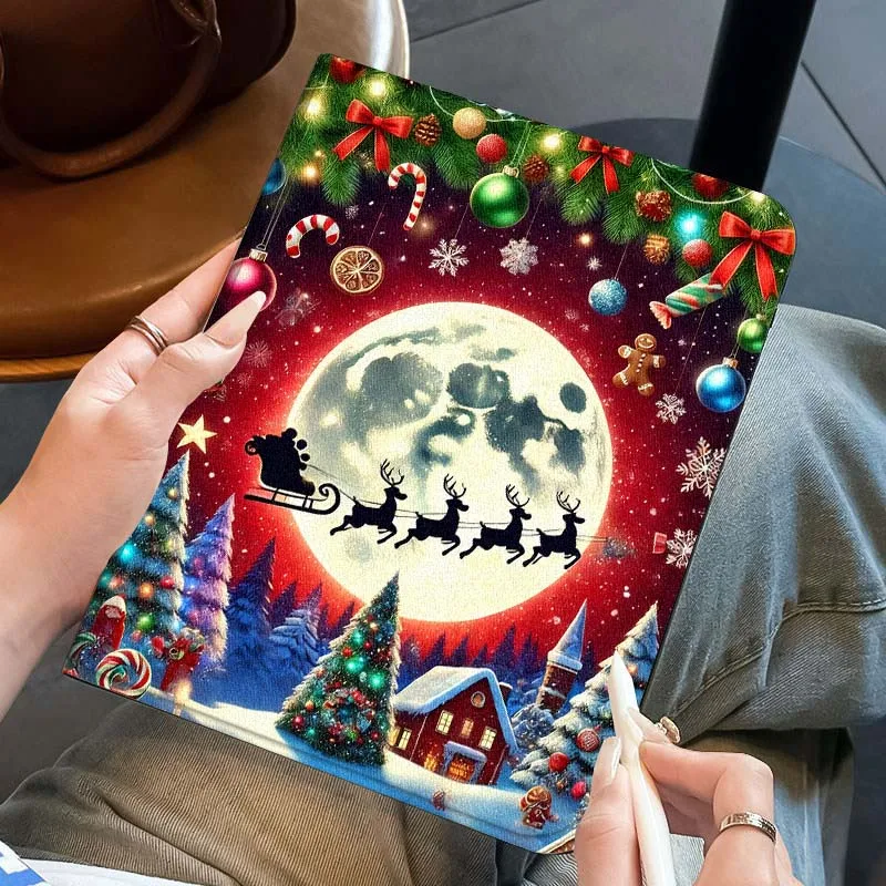 

Christmas style pattern Tablet Case For Samsung Galaxy Tab A A7 A8 A9 A11 S6 S11 Lite Plus 10.1 10.4 10.5 Inch