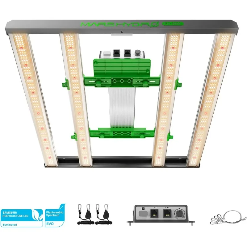 2024 New 2-in-1 Design FC3000 EVO 300W, Commercial Full Spectrum Daisy Chain Dimmable Bar Style Indoor Plant Grow Lights