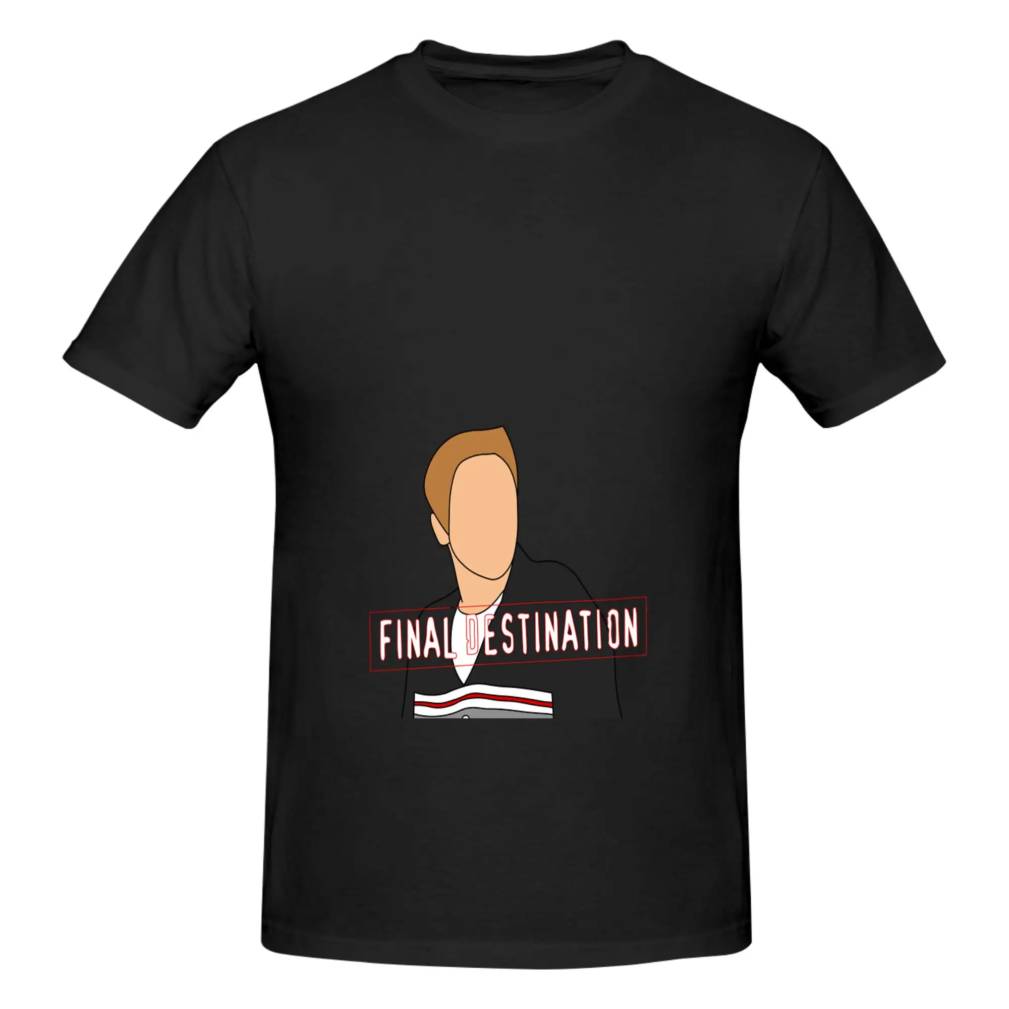 Funny Final Destination  Men's Printed T-Shirt Unisex T shirtStreetwear