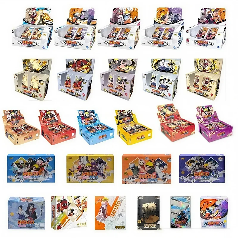 Genuine KAYOU Naruto Card Box W8T4 Anime Booster Pack