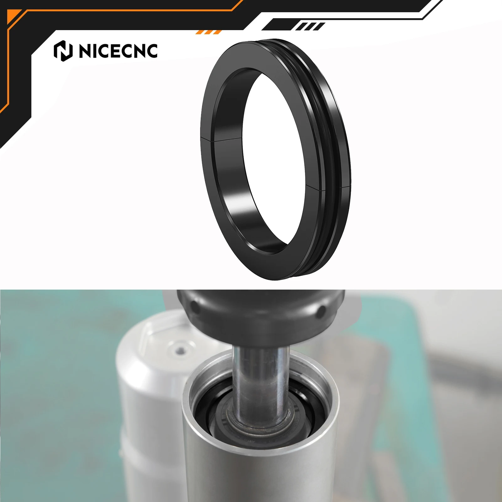 

NICECNC 2024 For KTM EXC 300 EXCF 350 XCW 500 EXC 250 XCF-W XW-F 450 Motorcycle Aluminum 1.18" Rear Shock Absorber Lowering kit