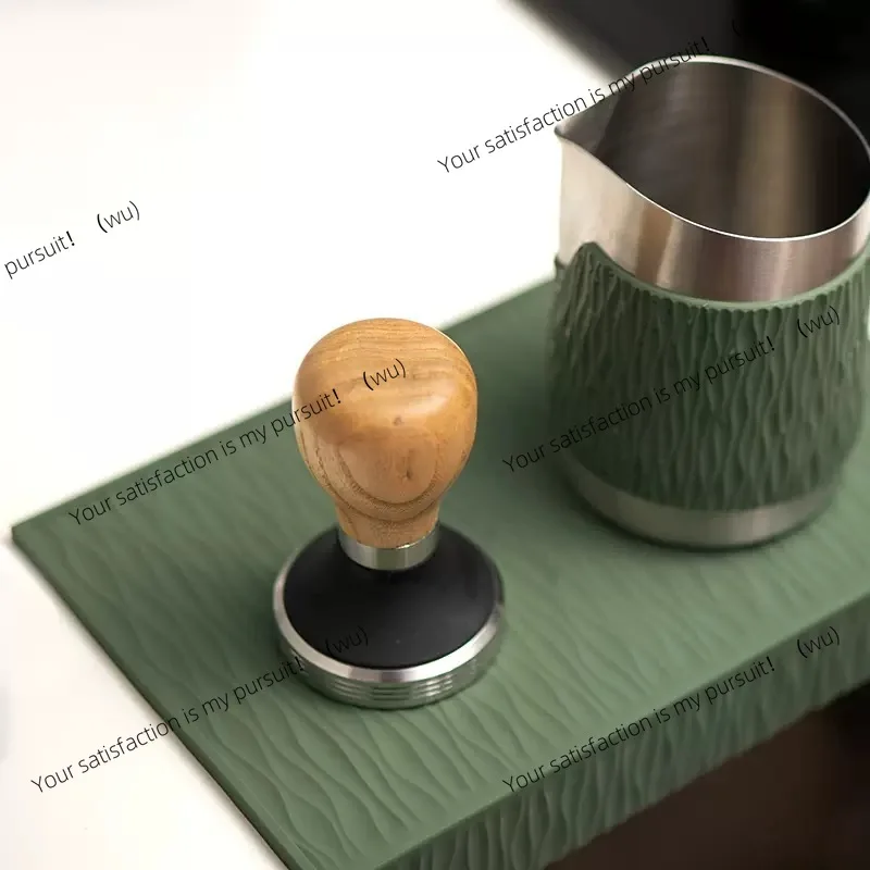 Airflow Coffee - Italian Coffee Powder Mat, Non-slip Silicone Hammer Mat, Powder Mat Bar Mat for  Press