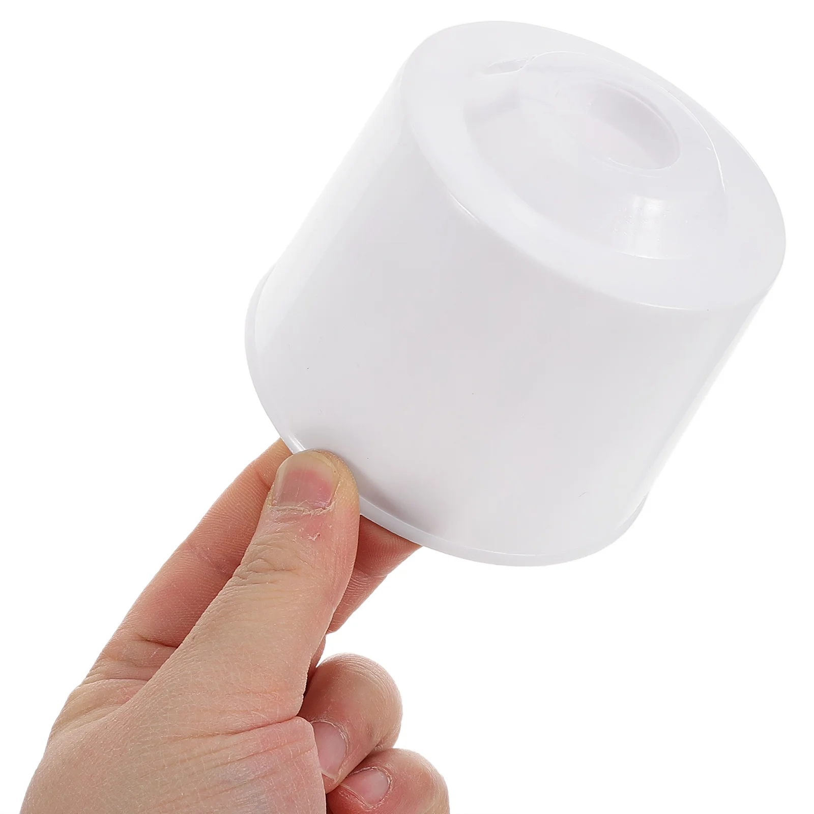 

2 Pcs PVC Ceiling Fan Canopy Base Dustproof Decorative Cover Universal Replacement for Electric Floor Fan Protective Guard