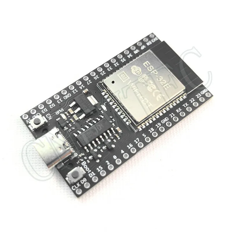 ESP32 DevKitC V4 Dual Core WiFi Bluetooth Expansion Board - Ultra-Low Power USB CH340C Type-C Compatible with ESP-WROOM-32E
