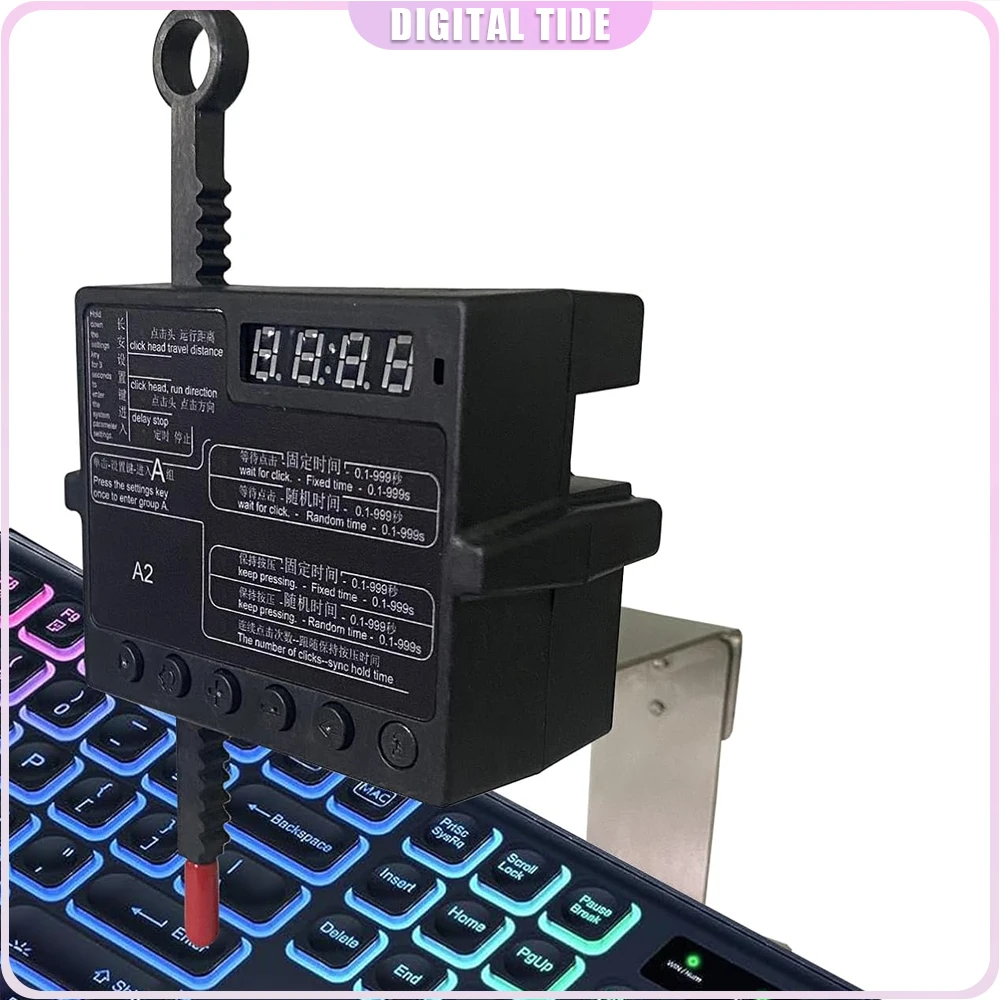 

Physical Click Auto Keyboard Clicker Mouse Jigglier;Auto Random Clicking Game Assist; Mouse Mover Auto clicking Tool (ABC)