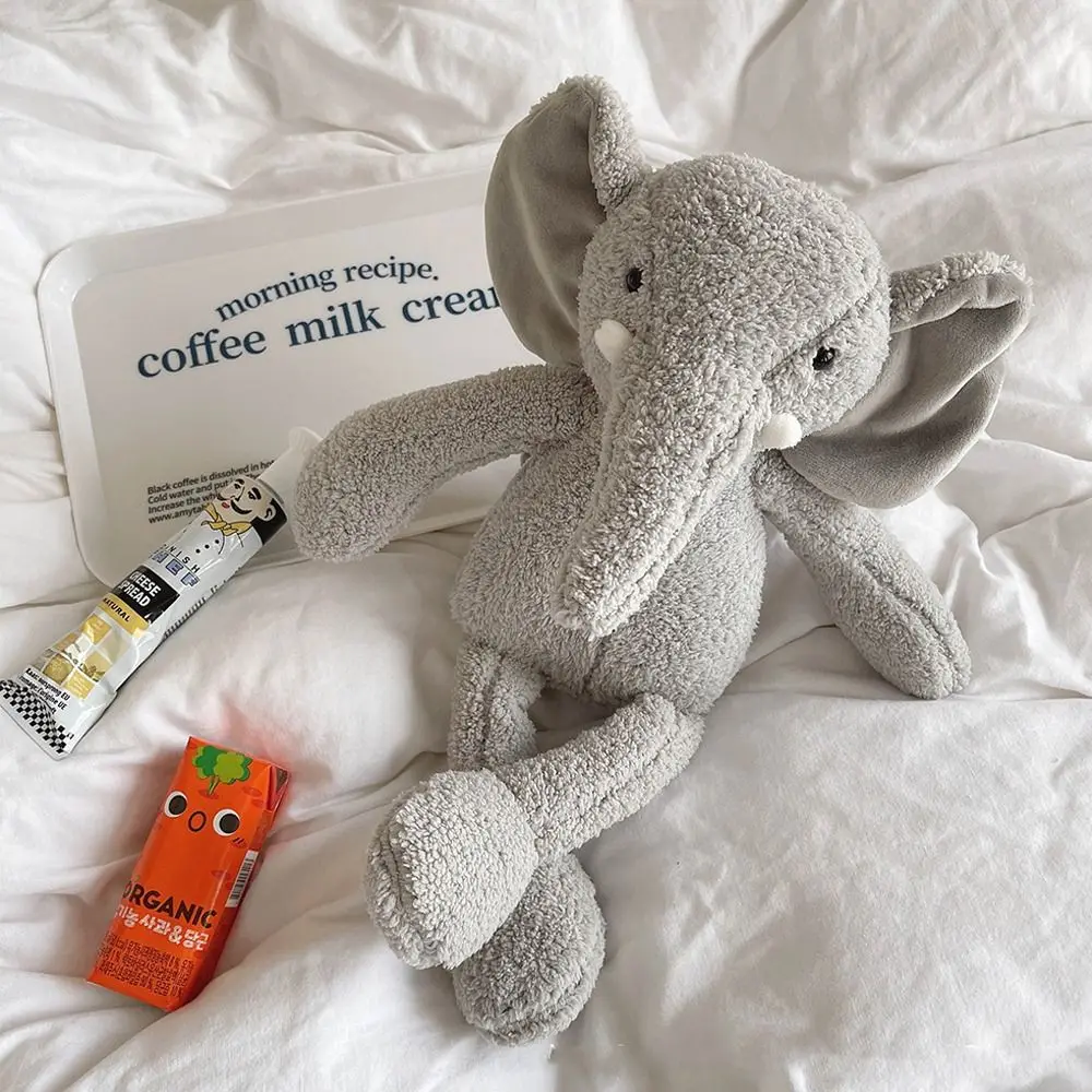 Gifts 35cm Plush Toy Elephant Panda Cartoon Animals Sleeping Chick Stuffed Animal Plushies Girl