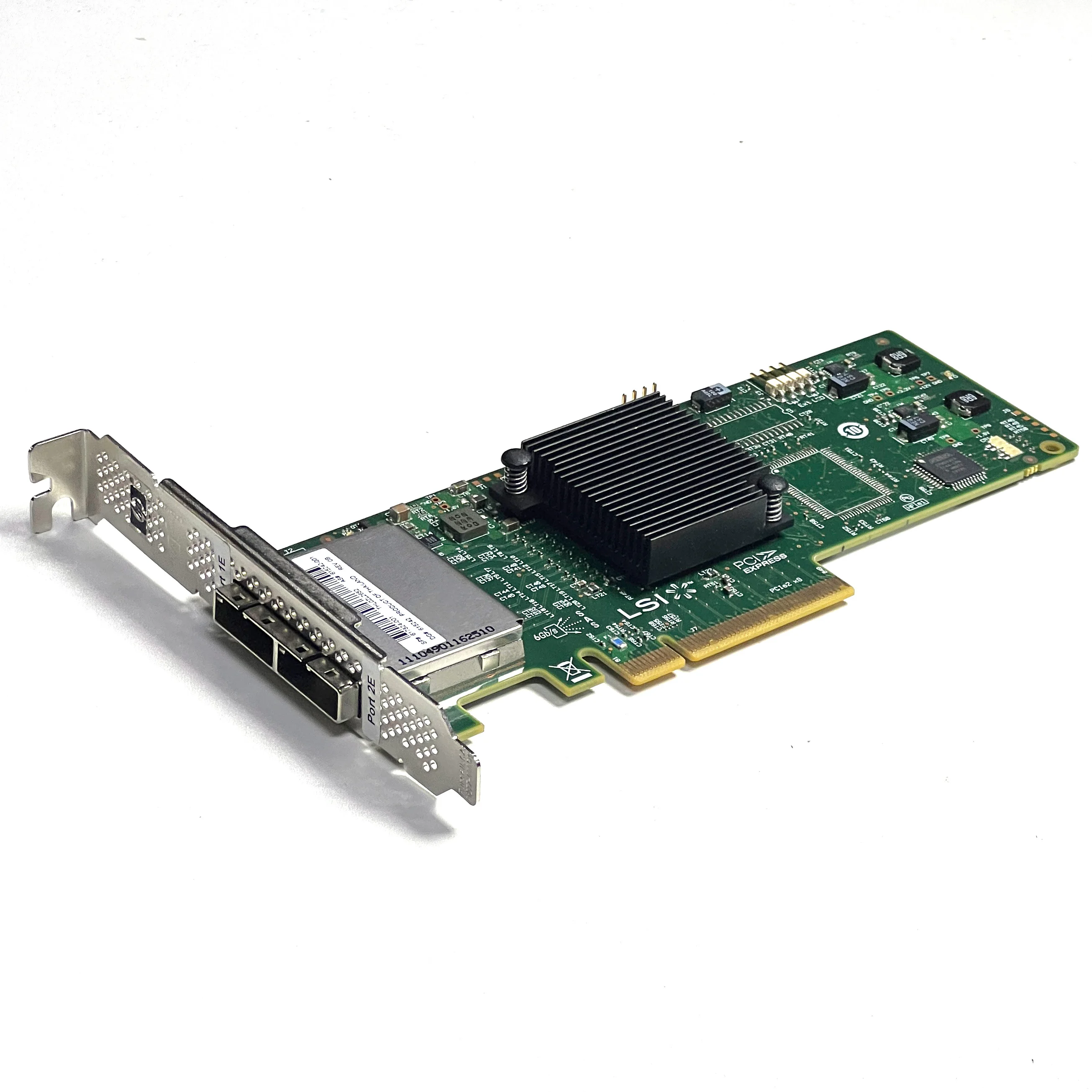 

LSI LSI00188 PCI Express Low Profile Ready SATA / SAS 9200-8e Controller Card (Single Pack)--Avago Technologies