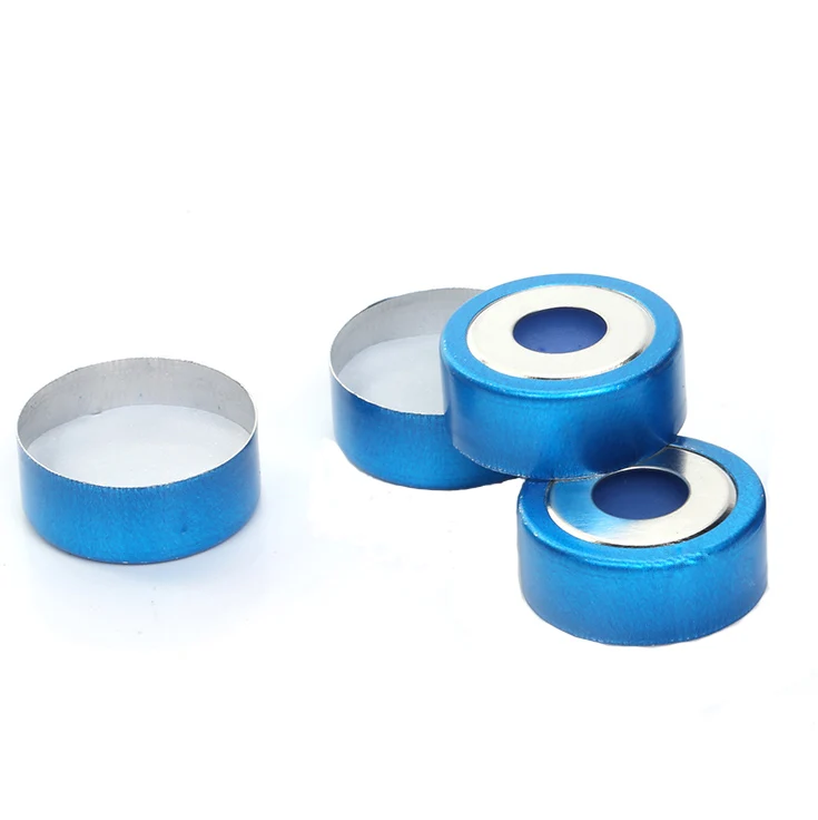GC Gas Phase Headspace Bottle Accessories - 10/20ml Jaw Bottles, Al Cap & 20*3mm PTFE Pad